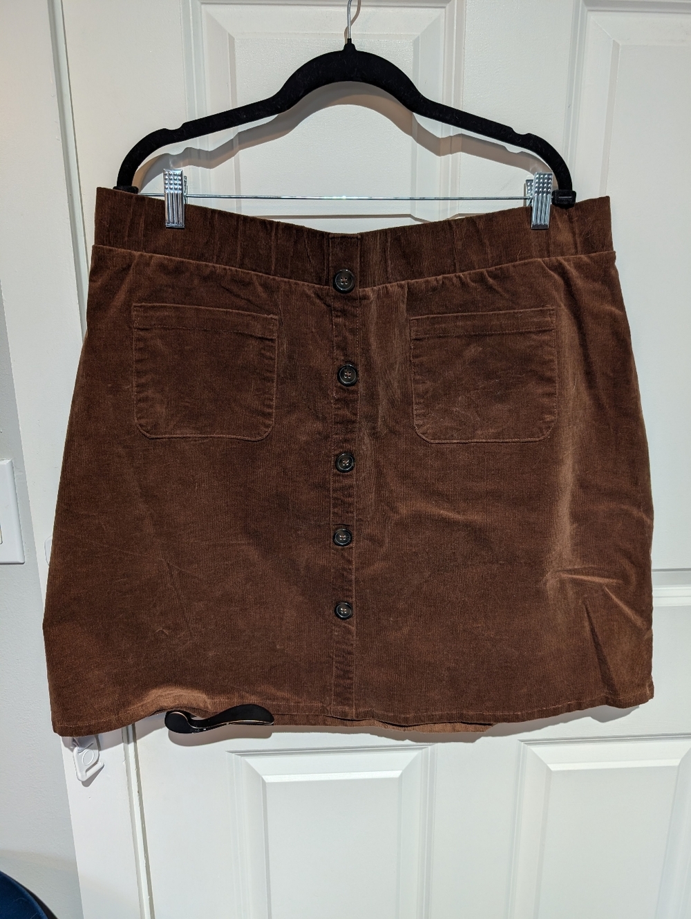 torrid brown corduroy skirt size 2